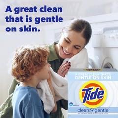 Tide Clean and Gentle Powder Laundry Detergent, 77 Ounce (Pack of 1)