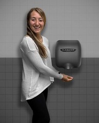 Excel Dryer XLERATOR XL-GR 1.1N High Speed Commercial Hand Dryer, Graphite