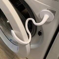 Front Load Washer Door Prop and Stopper – 2.6-Inch Magnet Base, White