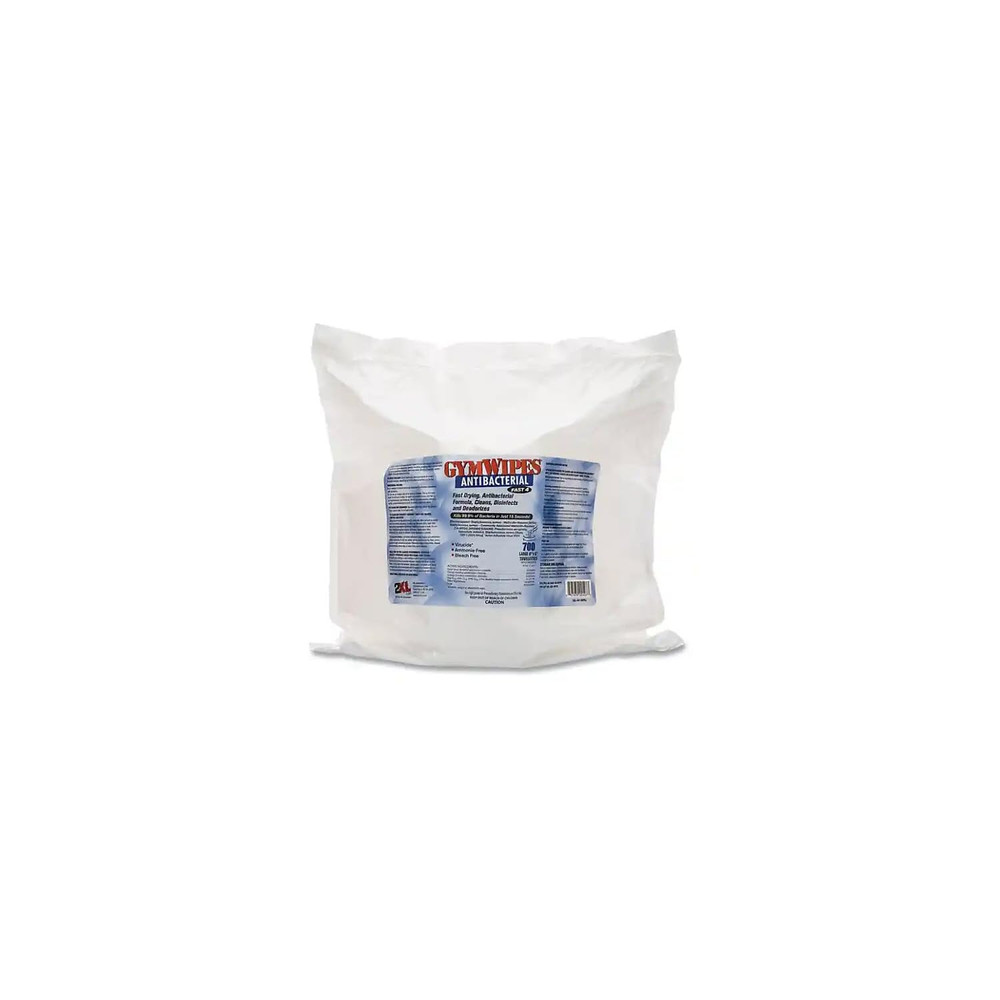2XL Antibacterial Fast 4 Scented Towelettes Bucket Refill GymWipes
