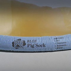 Pig Sorbent Sock, 9 gal, 3 in x 48 in, , Blue, 12 PK PIG238 Pig PIG238 3 in x 48