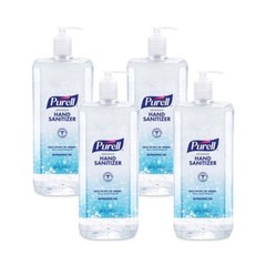 PURELL 501504CT 1.5 L Hand Sanitizer Refreshing Gel – Clean Scent (4/Carton) New