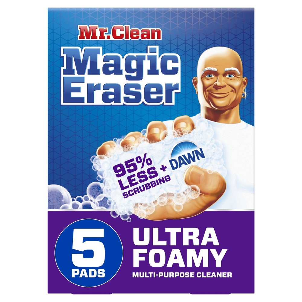Procter & Gamble 12731_40 Magic Eraser Ultra Foamy 5/Pack