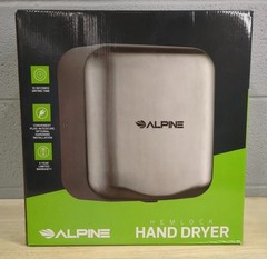 NEW Alpine Hemlock Automatic Hand Dryer Heavy Duty Stainless Steel 1800Watts C2