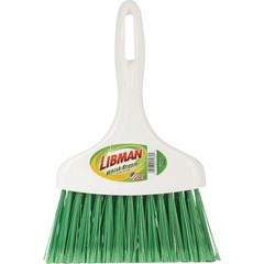 Libman 1030 Whisk Broom with Hanger Hole for Storage A, White