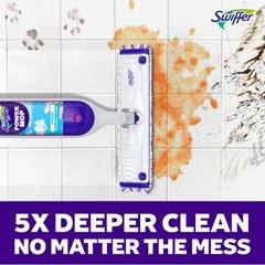 Swiffer PowerMop Multi-Surface Mop Kit for Floor 1 Kit, Purple and White