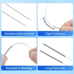 22 Pcs 3D Printer Nozzle Cleaning Kit 1.5mm Cleaner Needle Brush Set