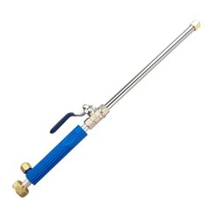 YunGuoGuo High Pressure Power Washer Sprayer Wand with 39 inches, Blue-Extend