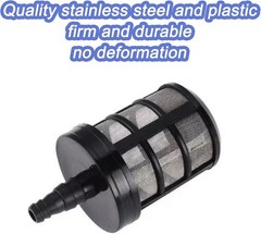 2 Pack Garden Hose Filters for Inner Diameter 3/8″ to 1/2″ Classic