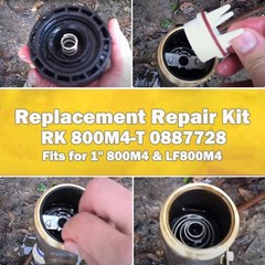 Pressure Vacuum Breaker Repair Kit 1 Inch 800M4 LF800M4 Replacement 0887728 tool