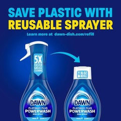 Dawn Powerwash Fresh Dish Spray, Liquid Dish Soap, Dish Soap Refill, Dish