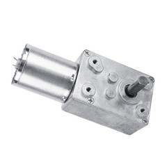 Kodrily DC Motor 12V, 100RPM Reversible Worm Geared Metal Gear Motor,…