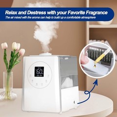 40 Pcs Humidifier Absorption Pads and Aroma Pads Sponge Filter Set