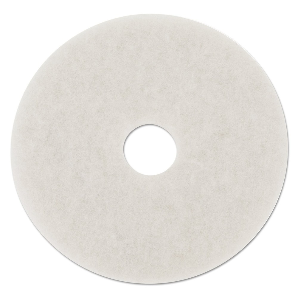 Boardwalk 4014WHI 14in Polishing Floor Pad White 5/carton