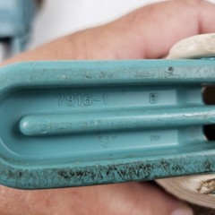 Vintage Electrolux Vacuum Dusting Brush Horsehair Attachment 7816-1 Teal Cream