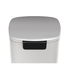 Garvee 13 gal / 50 L Metal Kitchen Trash Can with Lid, Large Rustproof Garbag…