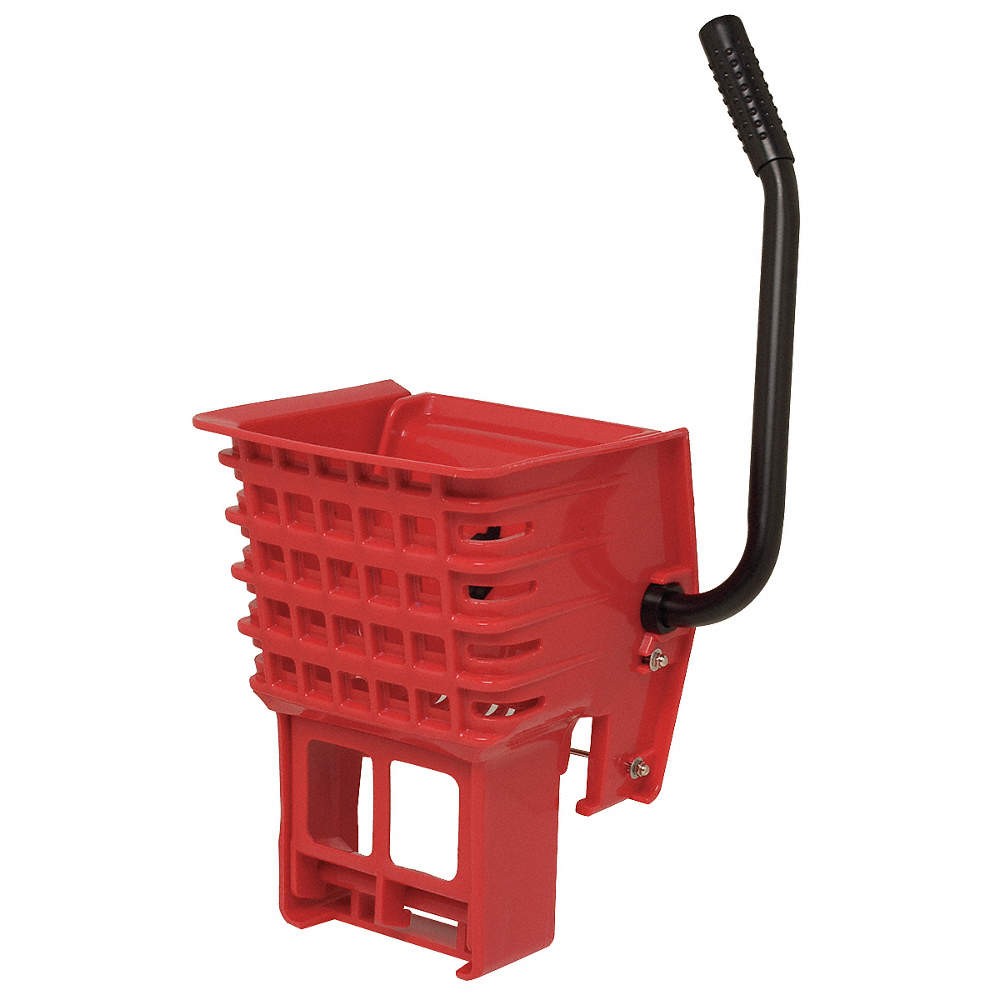 GRAINGER 5CJH2 Mop Wringer,Red,Plastic 5CJH2