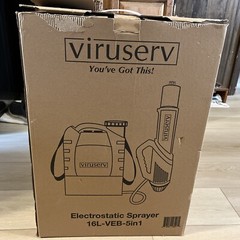 Viruserv 16L – VEB Guardian 5-in-1 Electrostatic Backpack Sprayer mosquito