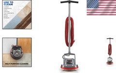 Commercial Orbiter Hard Floor Cleaner – 50ft Cord, 13in Wide Path, Versatile Use