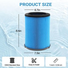 2 Pack Replacement VF5000 Filter for Rigid Shop Vac 5-20