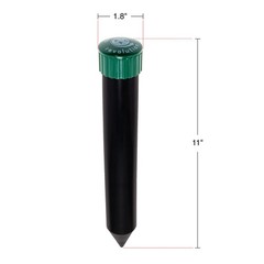 4 Pack Sonic Mole Chaser – Battery Operated Rodent 4 Pack, Black & Green