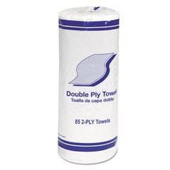 GEN 1797 11 in. x 7.8 in. 2-Ply Kitchen Roll Towels – White (30 Rolls/CT) New