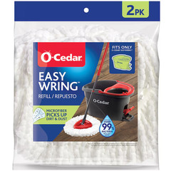 O-Cedar EasyWring Microfiber Replacement Head 2 -Pack