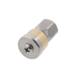 Erie Tools Rotating 1/8″ Sewer Jetter Nozzle for Drain Cleaning 3.0 Orifice