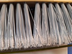 HARPER 662218 SILVER SWEEP 18″ BROOM HEAD GARAGE/WAREHOUSE FLOCKED BRISTLES