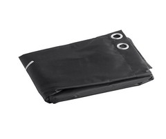 Premium Standard Black Vinyl Replacement or Spare Bag for Janitor Cart 25-Gal