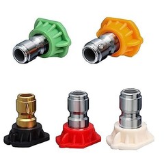 Pressure Washer Tips Set Multiple Degrees, 3.5 GPM Power Washer Nozzle Tips 5…