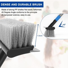 KeFanta Deck Brush with Long Handle, 2 in 1 Floor Scrub Brush for Cleaning, 5…
