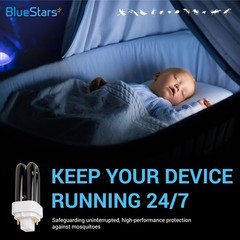 BlueStars 6-Pack 7W 41050 Replacement UV Light Bulbs for Indoor DynaTrap Uv