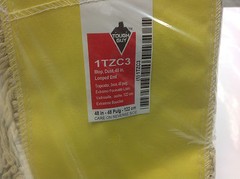 (2) Tough Guy Grainger 1TZC3, 48″ x 5″ Commercial Yellow Dust Mop Looped End NEW