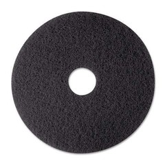 3M 8374 Stripper Floor Pad 7200, 12″, Black, 5 1 Count (Pack of 1), Black