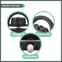 Tie Down Bed Cleat for Toyota Tacoma 2005-2021 & Tundra 2007-2021, for Deck R…