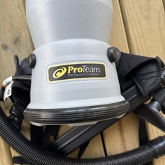ProTeam Super QuarterVac Commercial Backpack Canister Vacuum SQV-100 Working