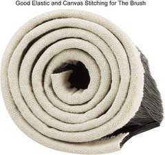 Dust Shoe Brush, 100mm Engraving Machine Dust Cover Nylon CNC Vacuum Brush for