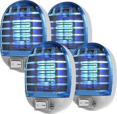 Bug Zapper Indoor, Mini Fly Trap Catcher Indoors, Electronic blue