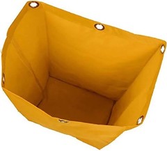 Replacement Janitorial Cart Bag-16 x 11 x 27inches, High Capacity Waterproof …