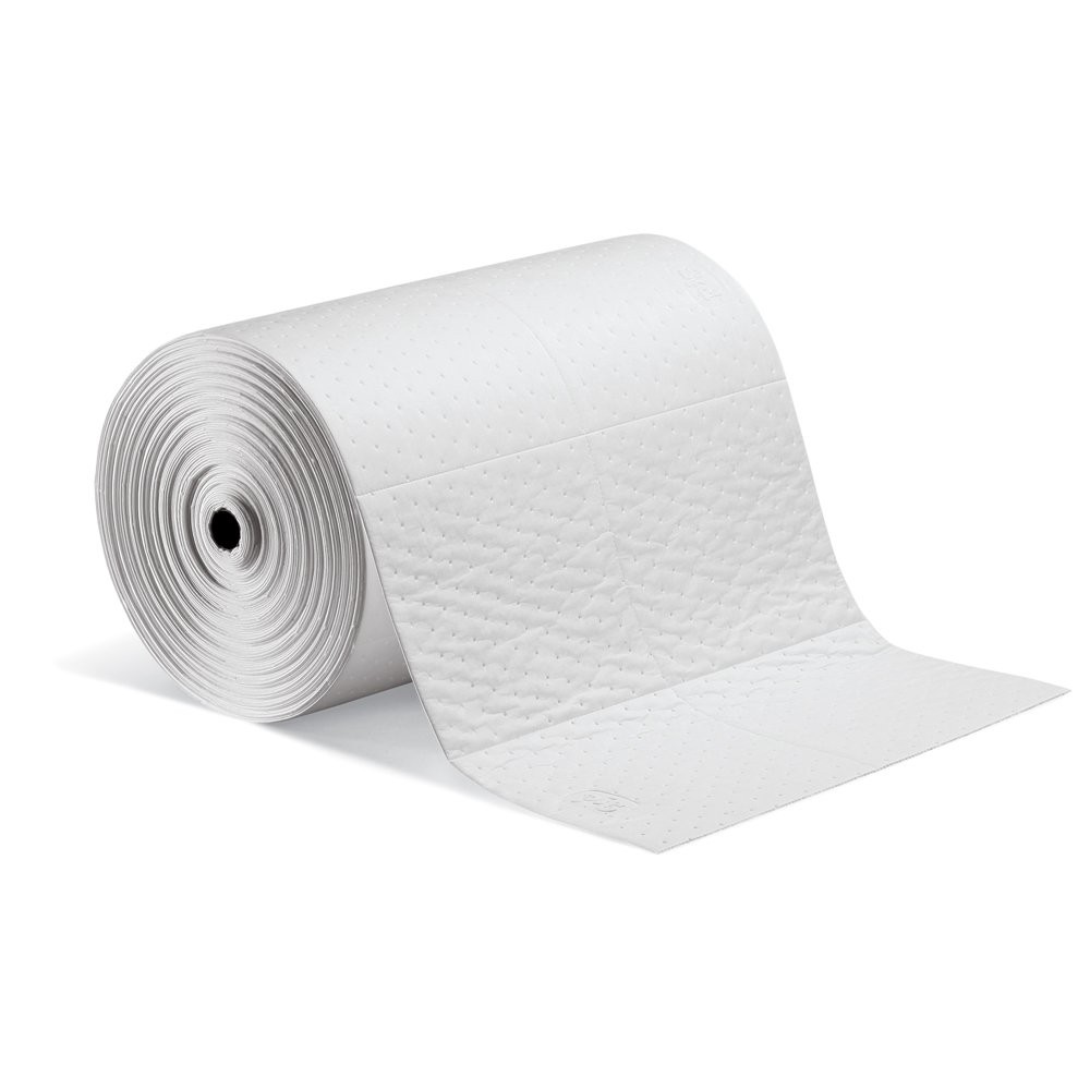Oil-Only Absorbent Mat Roll | Heavyweight | Absorbs 32.4 gal per roll | 150′ …