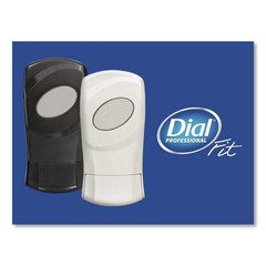 Dial Professional 16619 4″x5.13″x10.5″ 1.2 L Manual Dispenser – Gray (3/CT) New