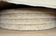 Niagara 3500N Natural Tan Hog’s Hair Pads, 20″ (4 Pack)