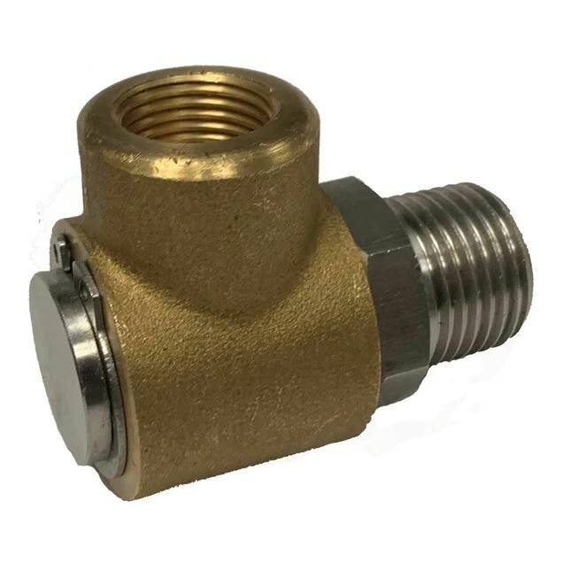 GENERAL PUMP 2103241 REPLACEMENT PRESSURE WASHER HOSE REEL SWIVEL 1/2″ M X 3/8″