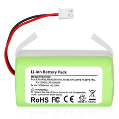 Kunlun Rvbat850 Ion Battery Replacement Battery For Shark Vacuum Rv1001Ae R75
