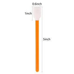 MIDELONG Foam Cleaning Swabs, 5.11″ Square Rectangle Swab Tips…