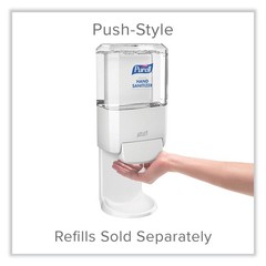 PURELL 502001 1,200 mL Push-Style Hand Sanitizer Dispenser – White (1/CT) New