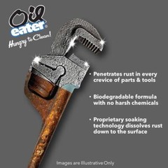 Rust Remover Soak Metal Cleaner Concentrate 32oz Makes 1Gal Tools Auto Safe