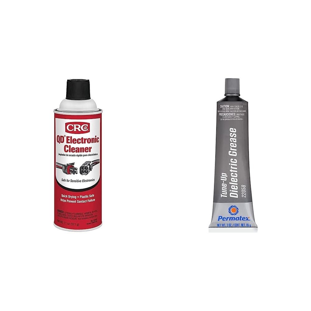 CRC 05103 QD Electronic Cleaner -11 Wt Oz and Permatex 22058 Dielectric…