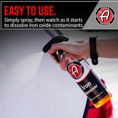 Adam’s Iron Remover 16Oz Automotive Paint Cleaner Safe On All Surfaces